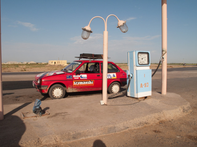 40.Turkmenistan-Tankstelle