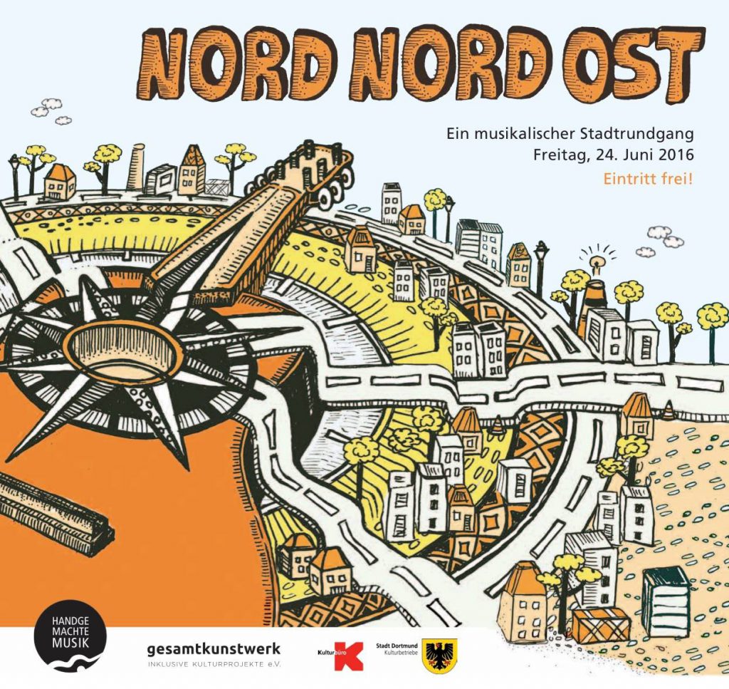 Nordstadt, Nordliche Innenstadt, Kaiserstraßenviertel: Das Nord-Nord-Ost Festival in Dortmund