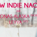FZW INDIE NACHT mit Jonas Alaska (NOR) und Leyla (AT) am 3.12. im FZW