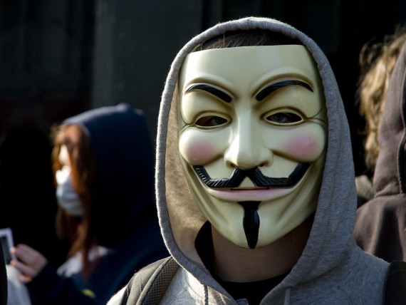 Ein Aktivist der Vigilanten-Gruppe Anonymous / Foto: Strevo licensed under CC BY-SA 2.0